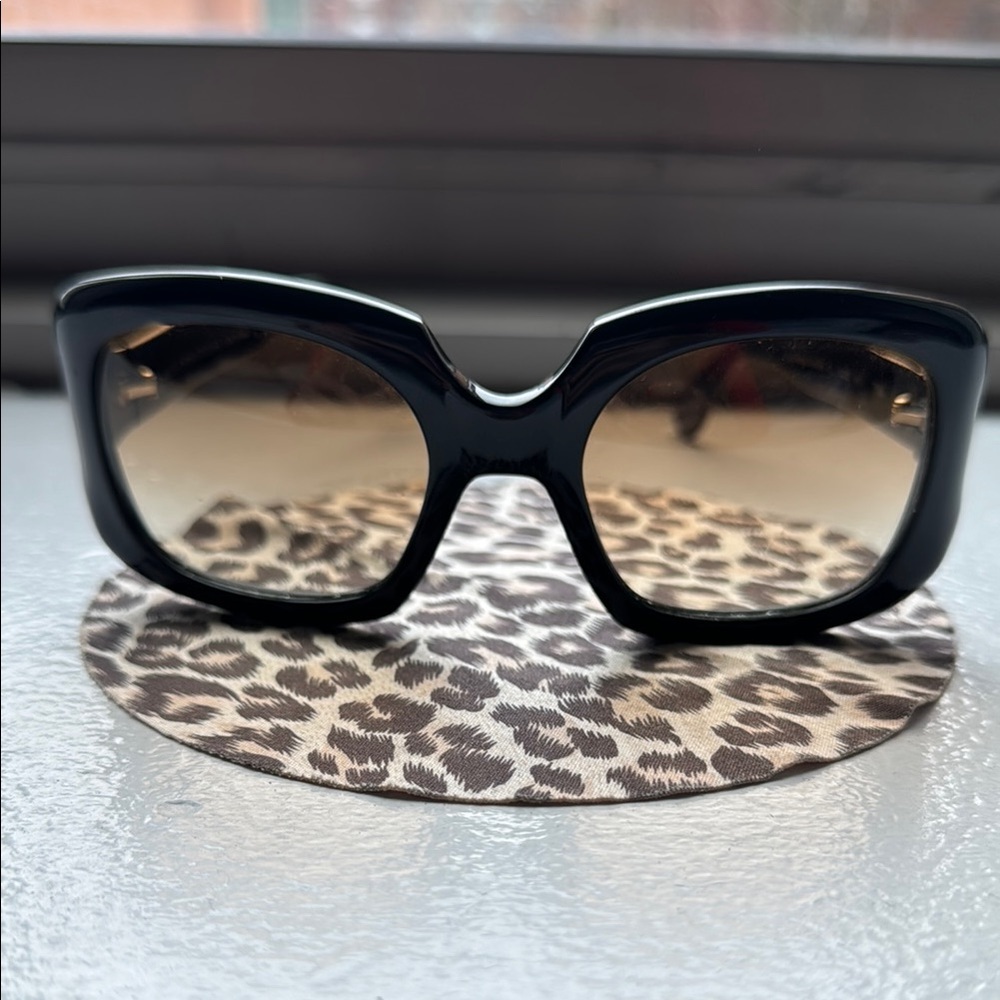Brand New Morganthal Frederics New York Black Sunglasses